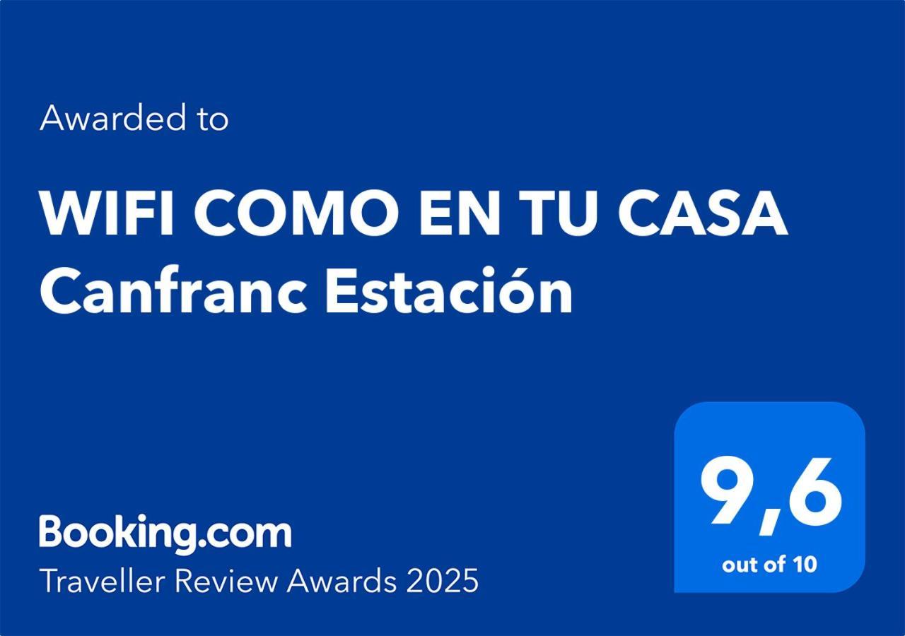 Wifi Como En Tu Casa Canfranc Estacion 외부 사진